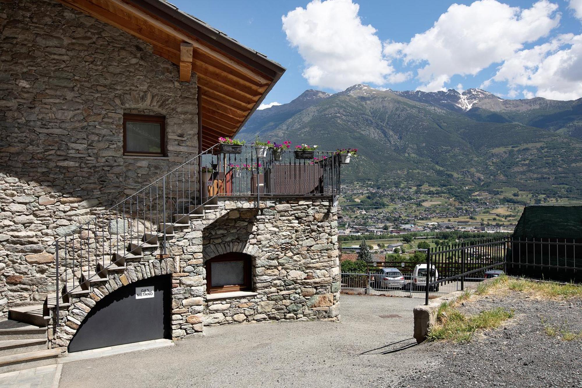 Maison Bebe Terre Blanche Aosta Exterior foto
